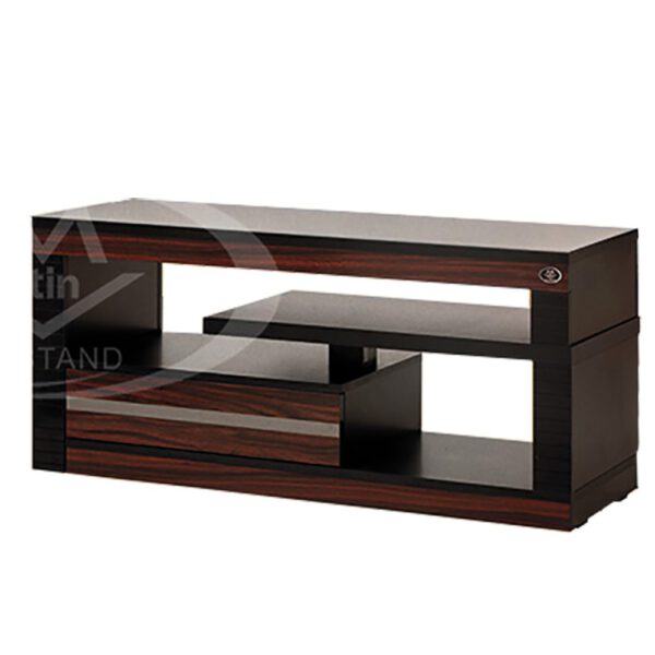 میز تلویزیون چوبی مدل R110 در سایز 110 سانت در رنگ سدیر - تصویر 3