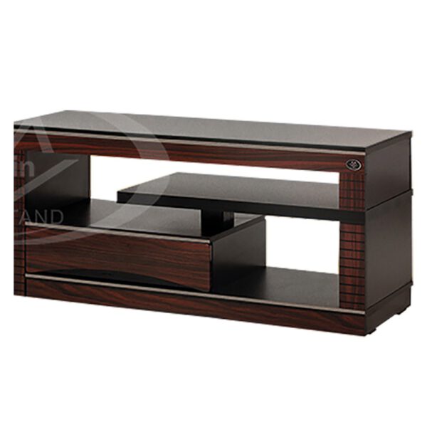 میز تلویزیون چوبی مدل R111 در سایز 110 سانت در رنگ سدیر - تصویر 3