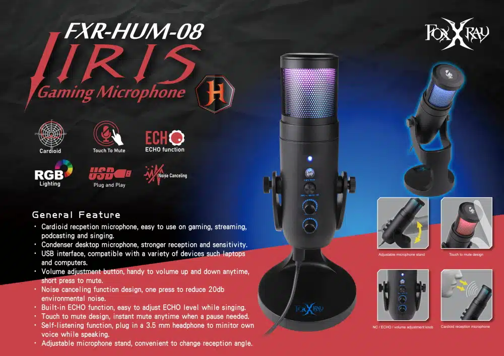 میکروفون رومیزی LIRIS